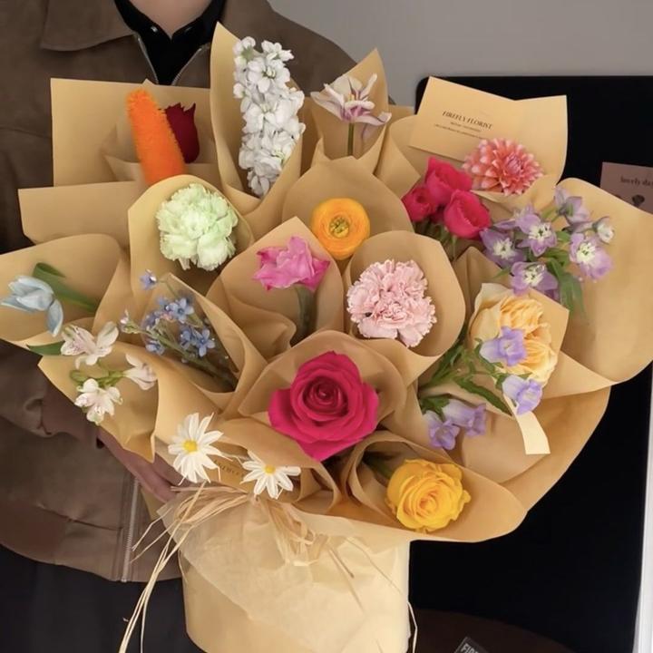 一岁一礼花束全国同城配送生日