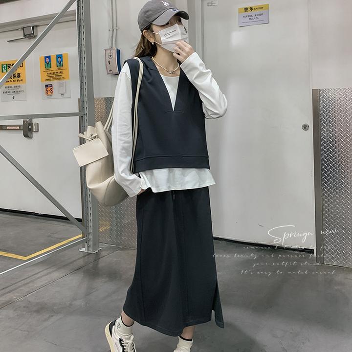 春秋韩版显瘦运动风网红爆款今年流行时尚减龄盐系穿搭三件套装女