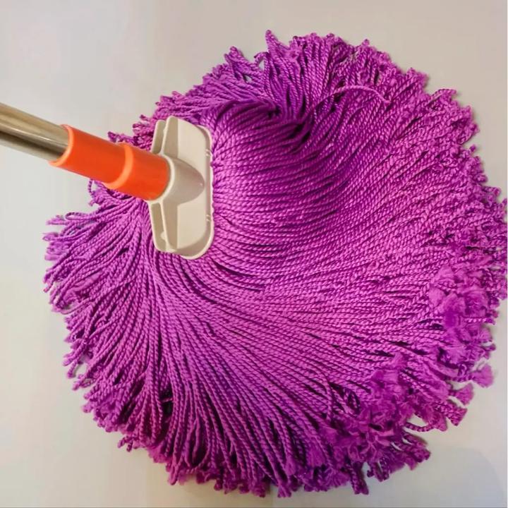 加大350克无痕超细纤维绳细线拖把扁头老式拖把一遍净不掉毛A419