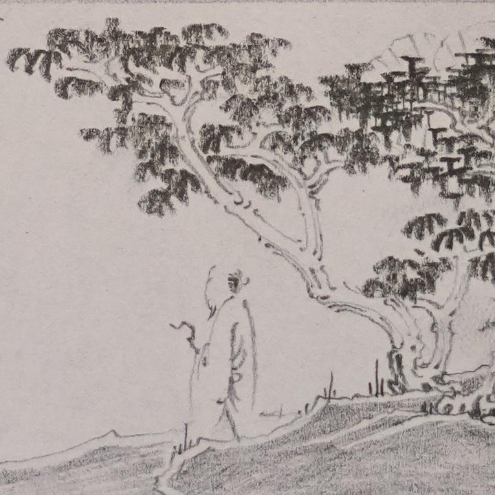 嘤嘤茶事｜青牧山房昱初刻绘 牧之同款紫砂主人杯 红降坡 120cc