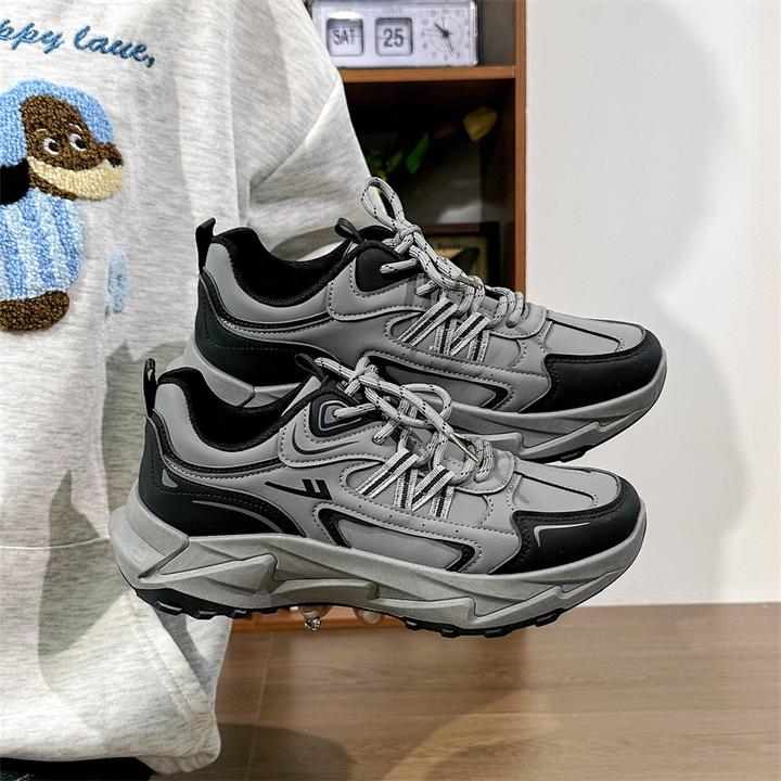 Warrior/回力户外休闲鞋新款时尚百搭轻便跑步鞋男鞋款复古拼接鞋