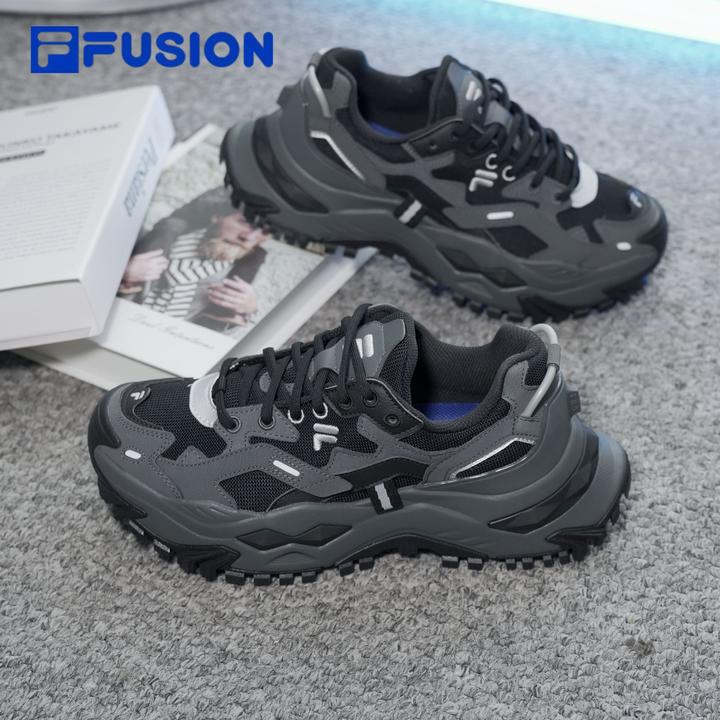 【抢跑双11】【男款硬糖】FILA斐乐软弹流光风厚底户外山系运动老爹鞋