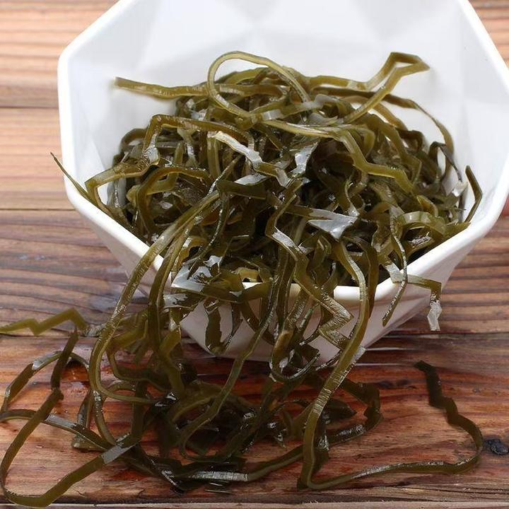 四禾海养 霞浦海带丝日晒无泥无沙无盐批发昆布丝500g泡发10-12斤