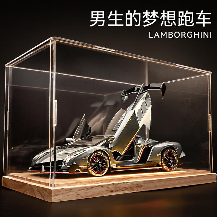 兰博基尼跑车模型仿真合金车模手办收藏摆件汽车玩具男生生日礼物