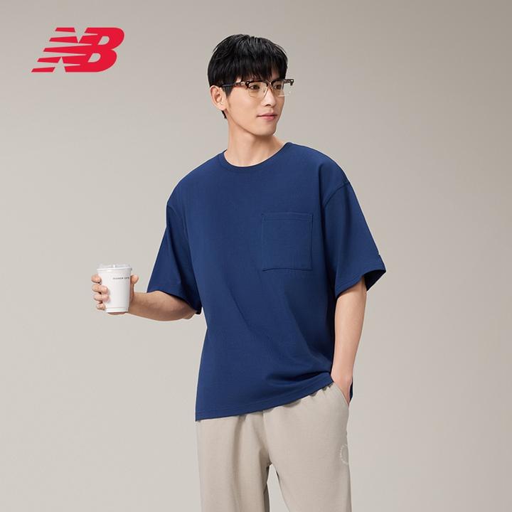 【跑者美学】NB 官方正品25夏新款男休闲短袖T恤AMT52382