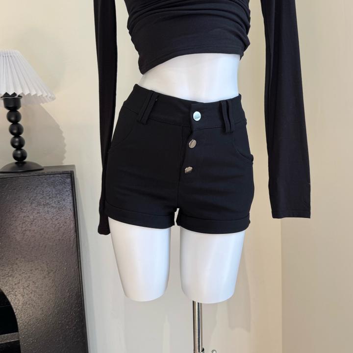 显瘦短裤2025秋季新款热裤百搭显腿长裤子辣妹短裤初秋