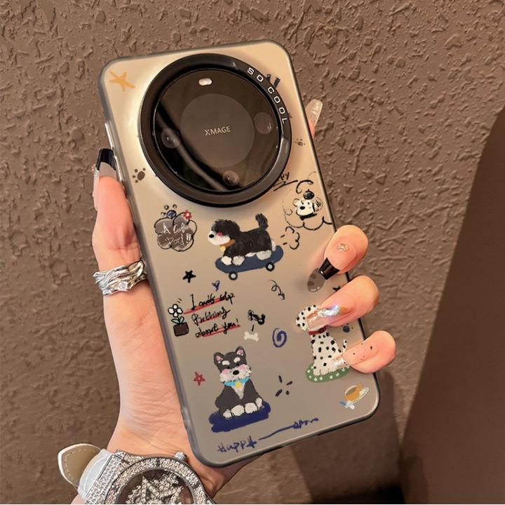 复古小狗适用华为mate70pro手机壳mate60pro高级感mate50超薄外壳