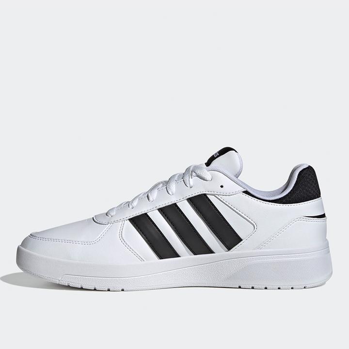 阿迪达斯COURTBEAT运动休闲小白鞋低帮耐磨板鞋 JS3010