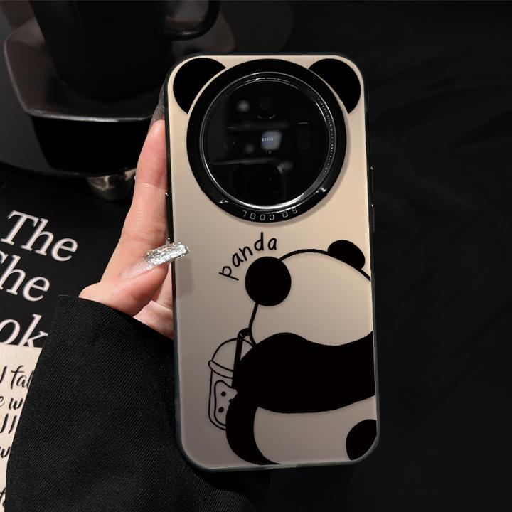 熊猫背影适用华为mate70Pro手机壳60rs创意P80/70Pro防摔保护外壳