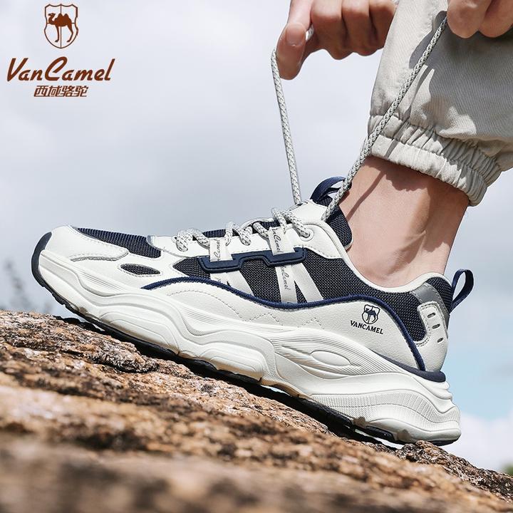 VANCAMEL/西域骆驼春夏户外情侣运动休闲百搭透气跑步鞋运动鞋