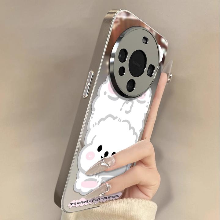 跳跃小狗华为mate70手机壳适用60新款pura70全包p50镜头40防摔30