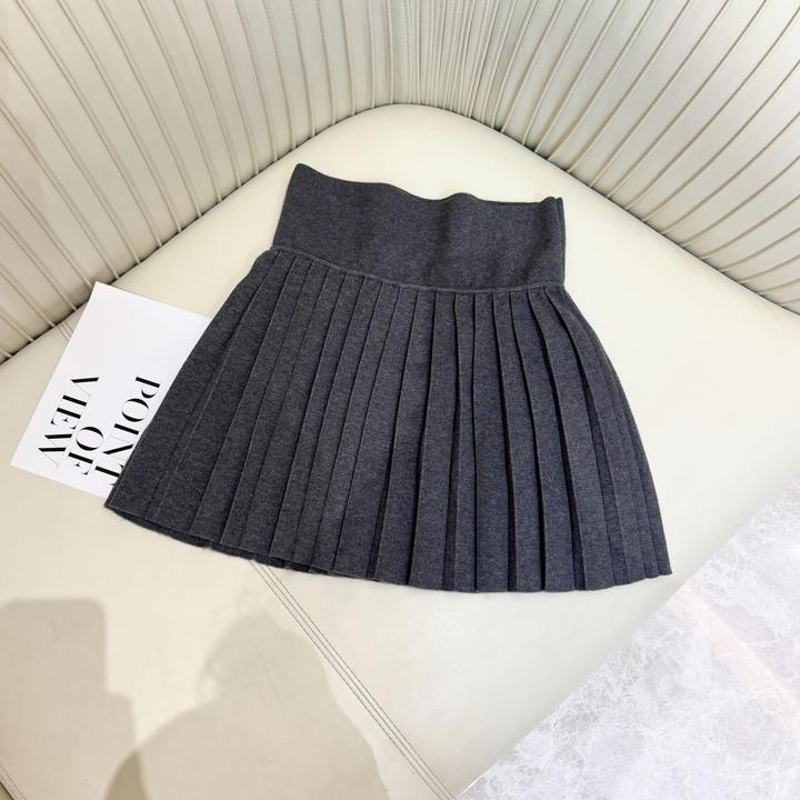 AZZHEN【MIU系女神】MIU系针织百褶半裙AZ4KBQ11-00