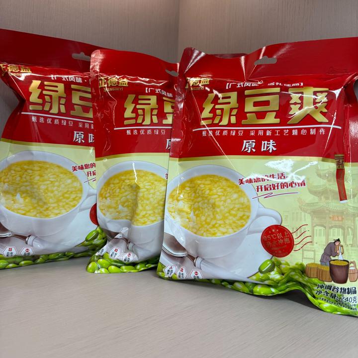 【买二送一】东福商行怀旧零食免煮原味绿豆爽