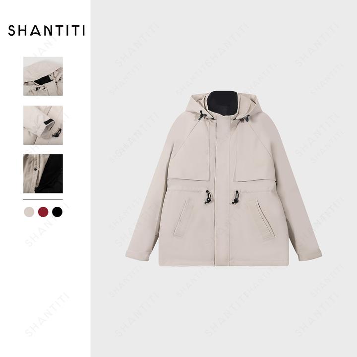 『户外软壳冲锋衣羽绒服』可拆卸三合一户外鹅绒羽绒服收腰保暖