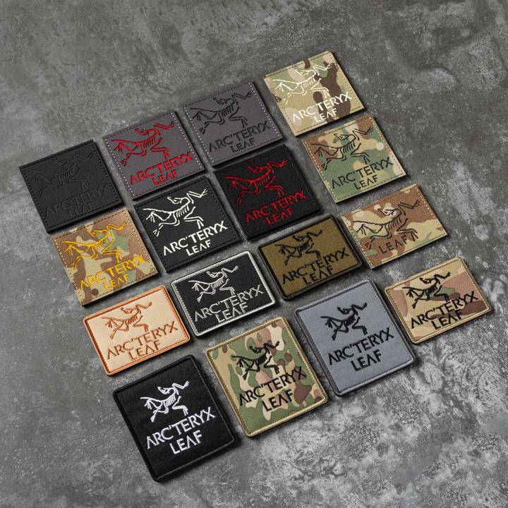 LEAF元素士气章军鸟臂章冲锋衣徽章W/INING军鸟军鸟魔术标贴