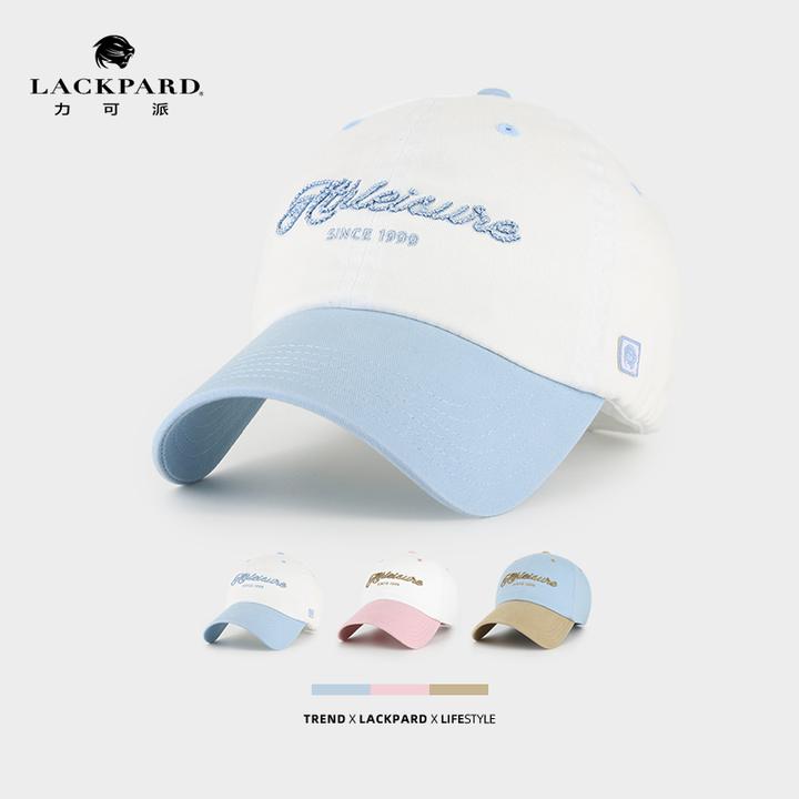 【软顶-高端弹力】LACKPARD帽子休闲风透气棒球帽鸭舌帽遮阳帽韩版