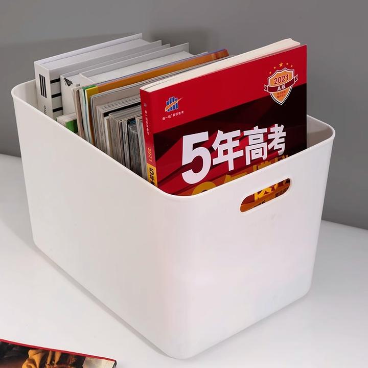 书箱收纳箱学生书本教室用放书箱子高中装书书籍书筐书收纳盒神器