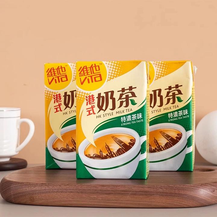 进口特浓奶茶【ViTa · 维他】250ml*6盒 经典港式风味奶茶 饮料饮品