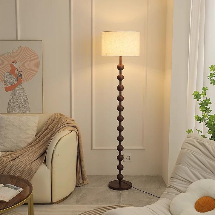 中古风美式复古灯沙发旁氛围灯落地灯卧室2025最新款落地灯客厅