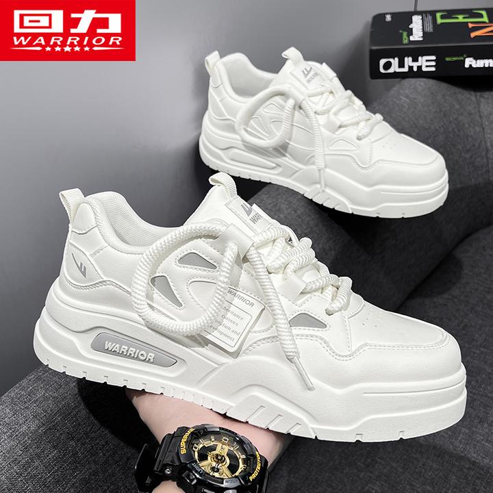 回力男鞋空军小白鞋2025冬季男士鞋子百搭增高潮鞋休闲板鞋子男款