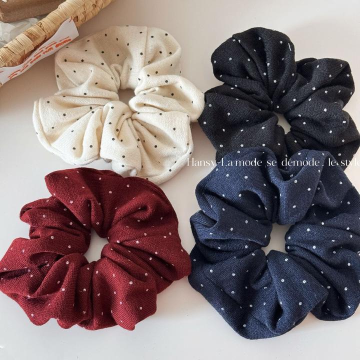 韩国点点大肠发圈女生高级感头绳大号高颜值大肠发圈2026爆款洋气