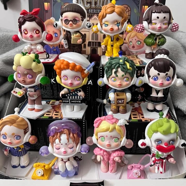 POPMART泡泡玛特手办公仔玩具伴手礼潮玩车载摆件国潮labubu3.0