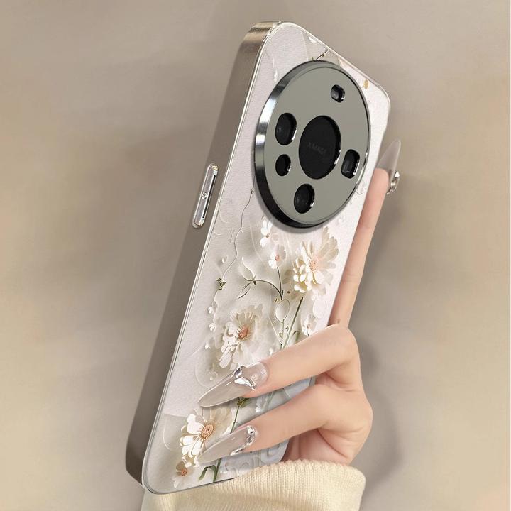 雏菊花朵适用华为mate70pro手机壳pura70pro保护套简约p70p小清新