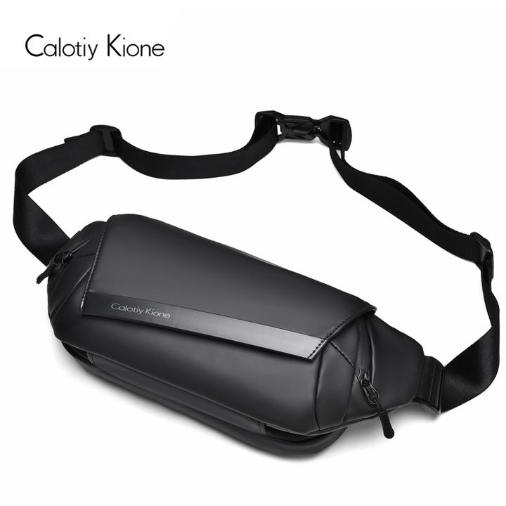 Calotiy Kione休闲运动胸包腰包日系韩版机能风潮流 后背包斜挎包