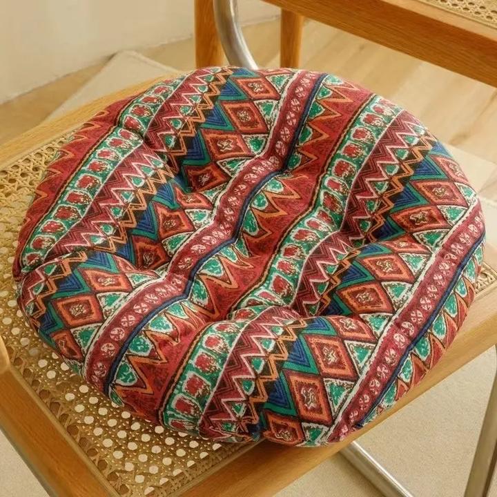 大坐垫大号蒲团飘窗垫子日式榻榻米坐地板垫子可坐可靠加厚棉麻款