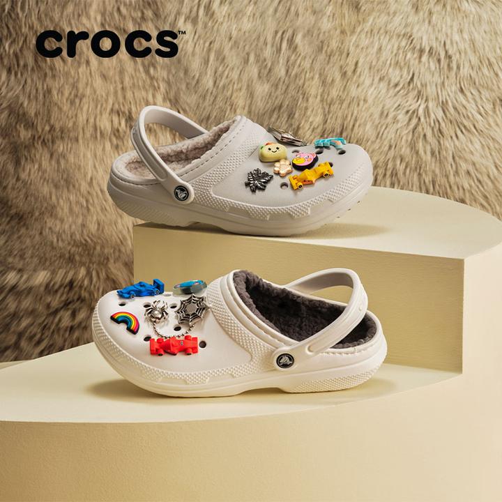 CROCS/卡骆驰【经典暖棉-合并】洞洞鞋秋冬男保暖鞋|203591/211396