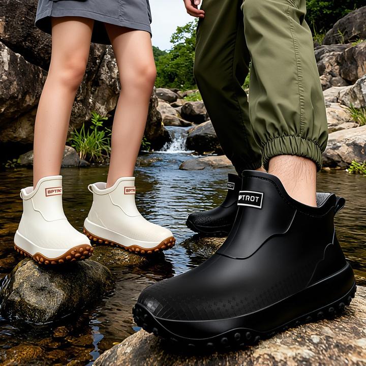 雨鞋情侣外穿防滑轻便雨靴冬季加绒户外耐磨厨房胶鞋水鞋