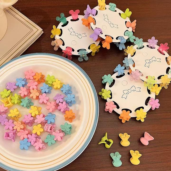 新款编发发夹刘海碎发编发小抓夹仙气可爱甜美少女心女孩发饰儿童