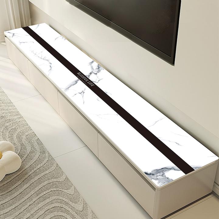 简约电视柜鞋柜桌垫防水防油防烫餐边柜高级软皮革保护垫12