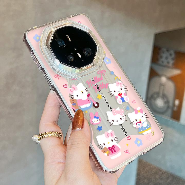 适用华为mate70rs非凡大师手机壳全包防摔60RS高级感卡通可爱KT女