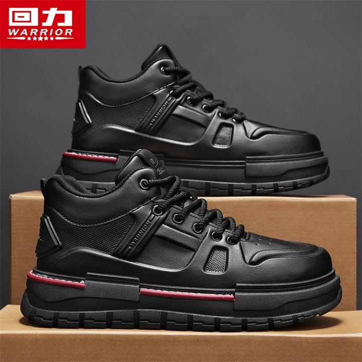 回力马丁靴男2025新款冬季时尚高帮休闲大黄靴男士防滑耐磨工装鞋