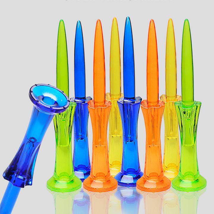 高尔夫球钉 耐打80mm塑料球托 高尔夫低阻力球座