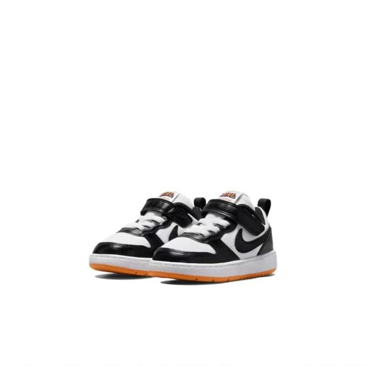 NIKE/耐克正品COURT儿童鞋男童女童运动板鞋低帮黑白百搭休闲鞋