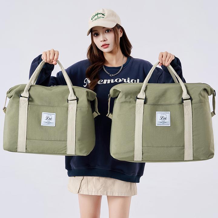 旅行包女大容量手提行李袋出游包衣物收纳大包男登机包短途待产包