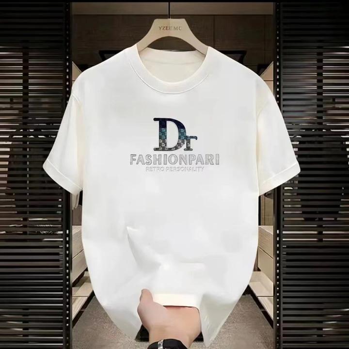 【短袖】2025夏季休闲百搭圆领时尚印花男女同款潮流T恤-印花组合