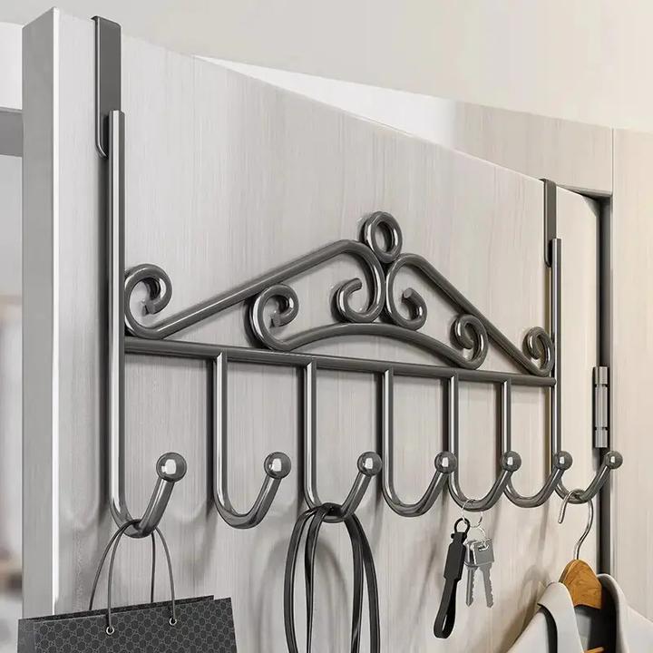 门后挂钩墙上挂衣架神器免打孔门上挂架壁挂子无痕衣服帽衣钩置物