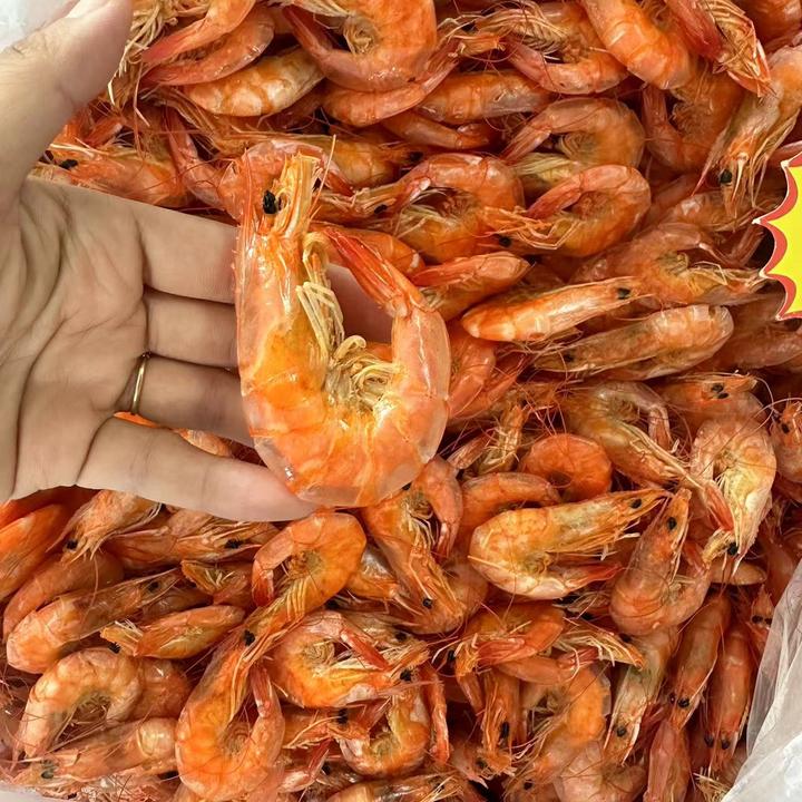 新出炉烘干盐田汪子虾，大小不齐
