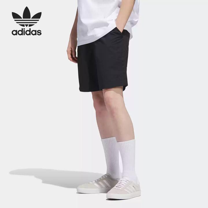 Adidas阿迪达斯三叶草【官方正品】男子速干五分裤运动短裤HS3016
