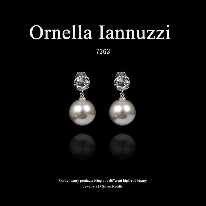 镀K金  Ornella Iannuzzi耳饰~7363