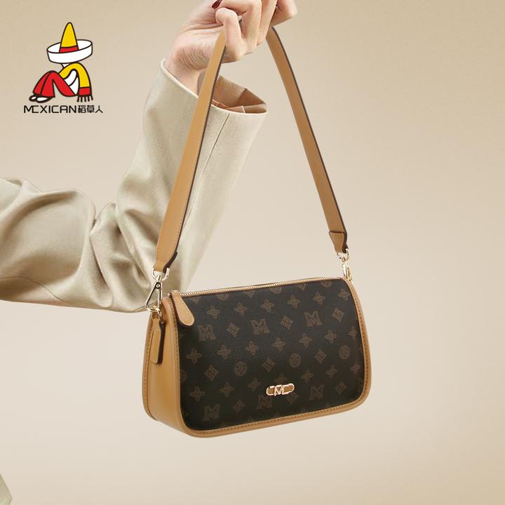 稻草人女包包女款2025新款单肩斜挎包女春夏高级质感时尚腋下包