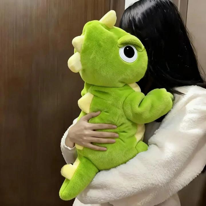 小恐龙猫咪衣服秋冬保暖比熊泰迪狗狗加厚法兰绒四脚衣宠物变身装