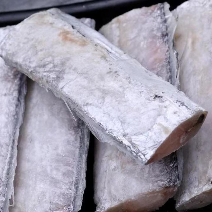新鲜冷冻带鱼段 刀鱼 去头去尾带鱼段 冷冻带箱5斤Y
