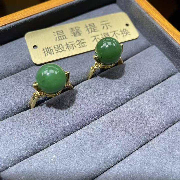 【商城】和田玉戒指多样性发其一@k