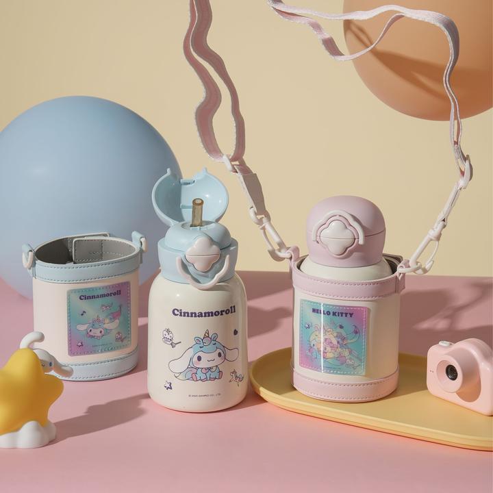 杯具熊三丽鸥系列星芒保温杯卡通童趣316不锈钢儿童水杯540ML