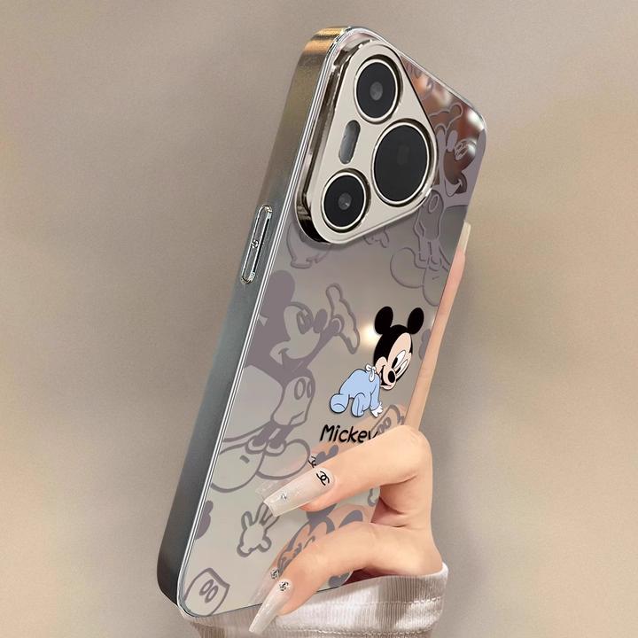 俏皮米奇适用华为pura80pro手机壳pura70ultra全包防摔p60保护套