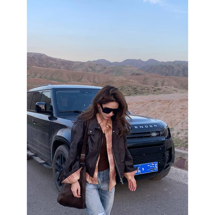 PH《米兰日志》高街油蜡工潮流时尚短款猎装休闲时尚夹克风衣PH2500